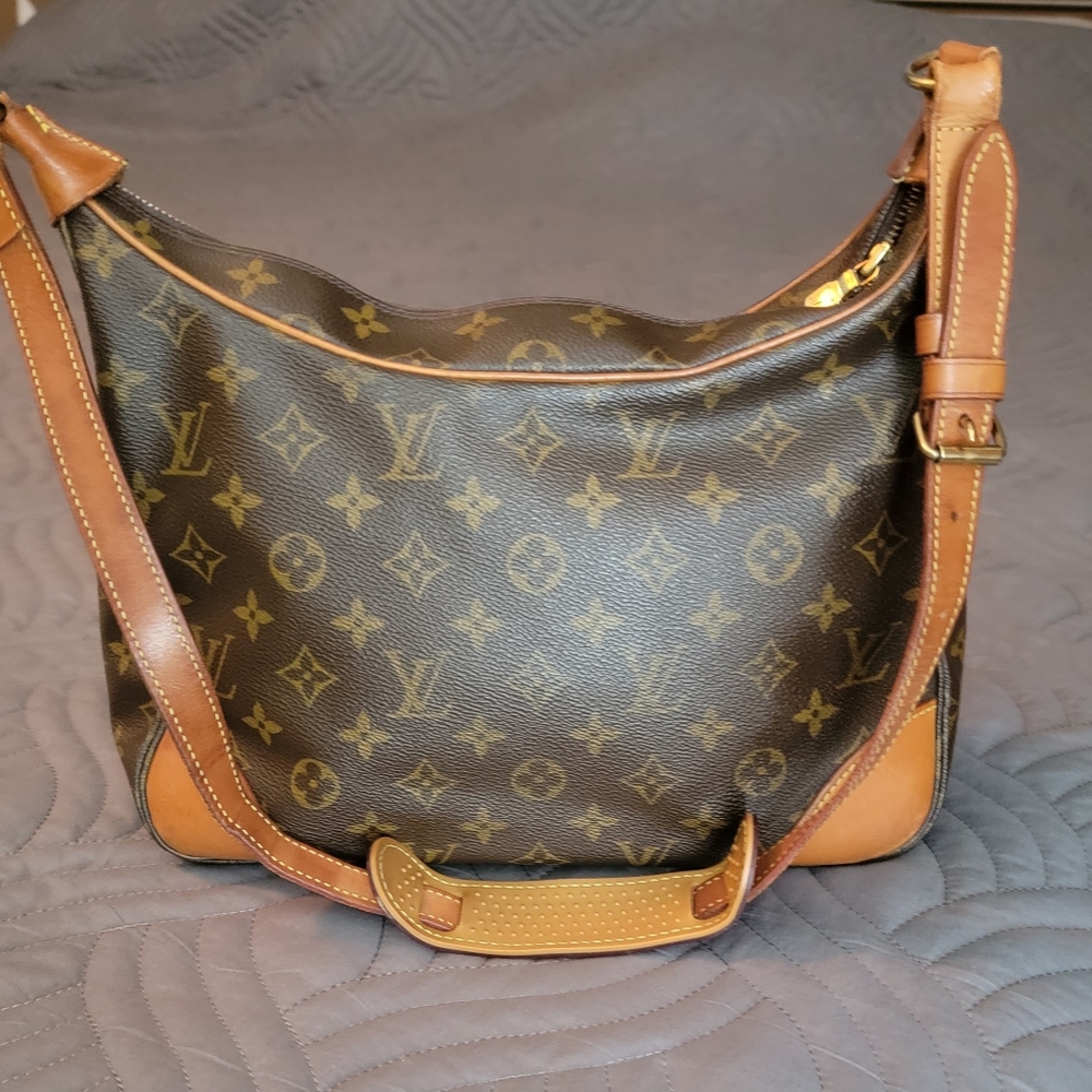 Louis Vuitton Monogram Brown and Tan Shoulder Bag